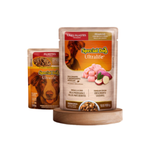 Ração Úmida Special Dog Cão Filhote Ultralife Frango com Batata Doce 100g