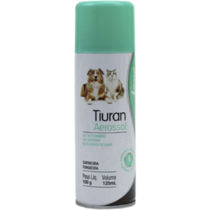 Aerossol Sarnicida  Tiuran para Cães e Gatos 125 mL - Duprat