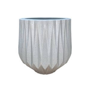 Vaso Origami N1 Cimento - Vasos Brasil