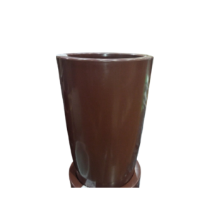 Vaso Cone Polido Café N4- Vasos Brasil