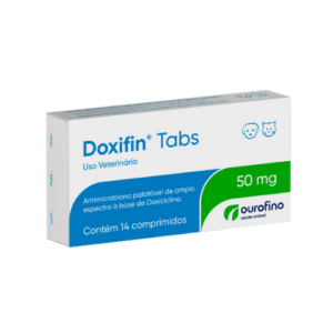 Antibiótico Doxifin 50mg 14comp - OuroFino