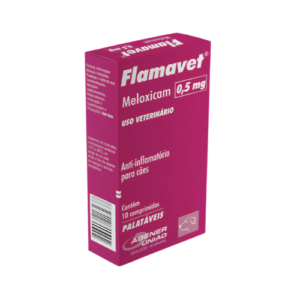 Anti-Inflamatório Flamavet Cães 0,5mg 10 comprimidos - Agener União