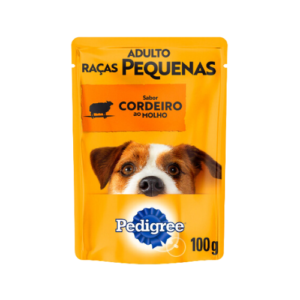 Ração úmida Pedigree Cão Adulto Raças Pequenas Cordeiro 100g