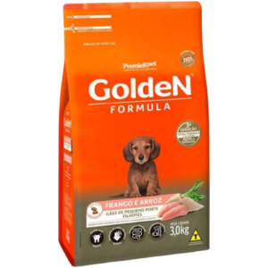 Ração Golden Cão Filhote Raças Pequenas Fórmula Frango e Arroz 3kg