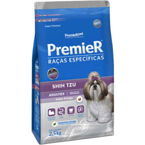 Ração Premier Cão Adulto Shih-tzu Frango 2,5kg