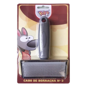 Rasqueadeira Cabo Emborrachado N2 - BBBPet