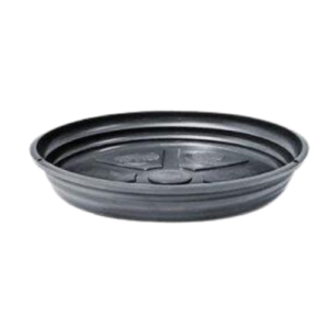 Prato Para Vaso Preto 04 - Nutriplan