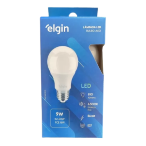Lâmpada Led 9,0W - Elgin