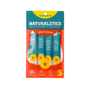 Petisco NaturalStick Sabor Atum 5un - Cooloi's