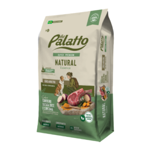 Ração Palatto Cão Adulto Raças Médias e Grandes ST Cordeiro, Batata Doce e Cúrcuma 15kg