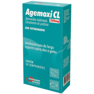 Antibiótico Agemoxi CL 250mg - Agener