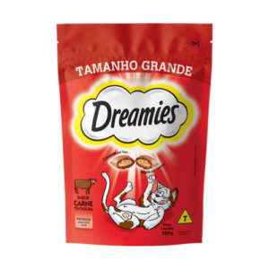 Petisco Dreamies Gato Adulto Carne - 150g