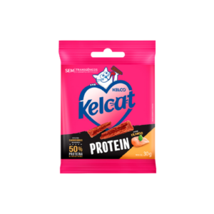 Petisco Kelcat Protein Frango 30g