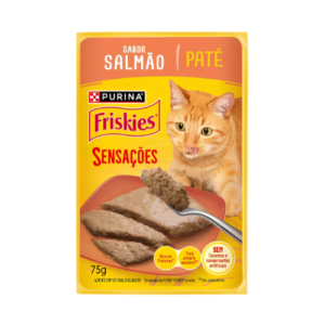 Patê Friskies Sensações Gato Adulto Salmão 75g