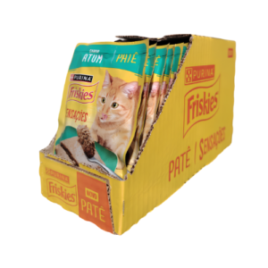 Caixa Patê Friskies Sensações Gato Adulto Atum 75g - 15un