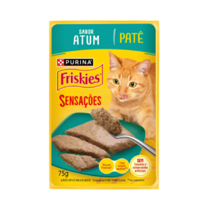 Patê Friskies Sensações Gato Adulto Atum 75g