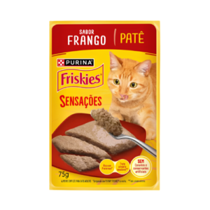 Patê Friskies Sensações Gato Adulto Frango  75g