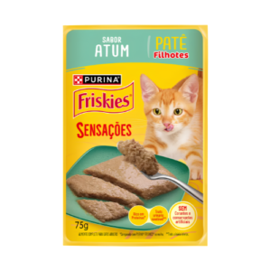 Patê Friskies Sensações Gato Filhote Atum 75g