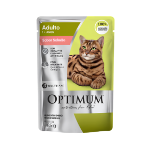 Ração Úmida Optimum Gato Adulto Salmão 85g