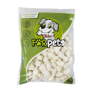 Osso Nó Natural 2/3 1kg - ForPets
