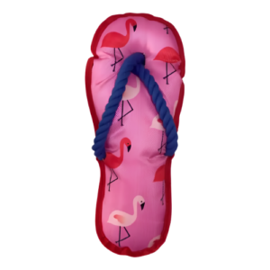 Brinquedo Chinelo Rosa Flamingos - Great Pets